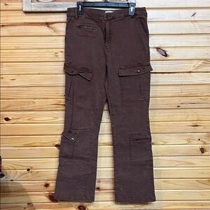 In Bloom Chocolate Brown Pants